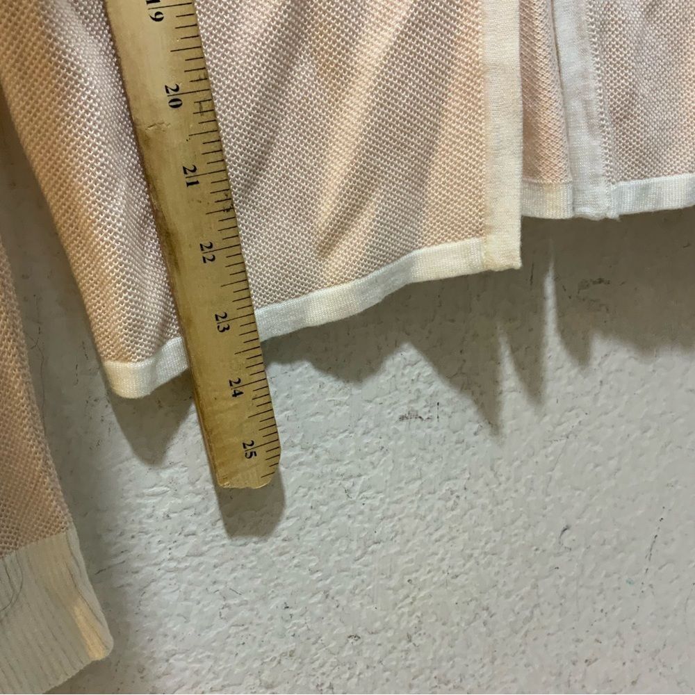 Rag & Bone jeans Long Sleeve Pink White Top Size XS - Picture 4 of 7